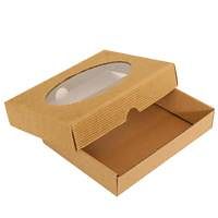 Krabička dárková dvoudílná hnědá